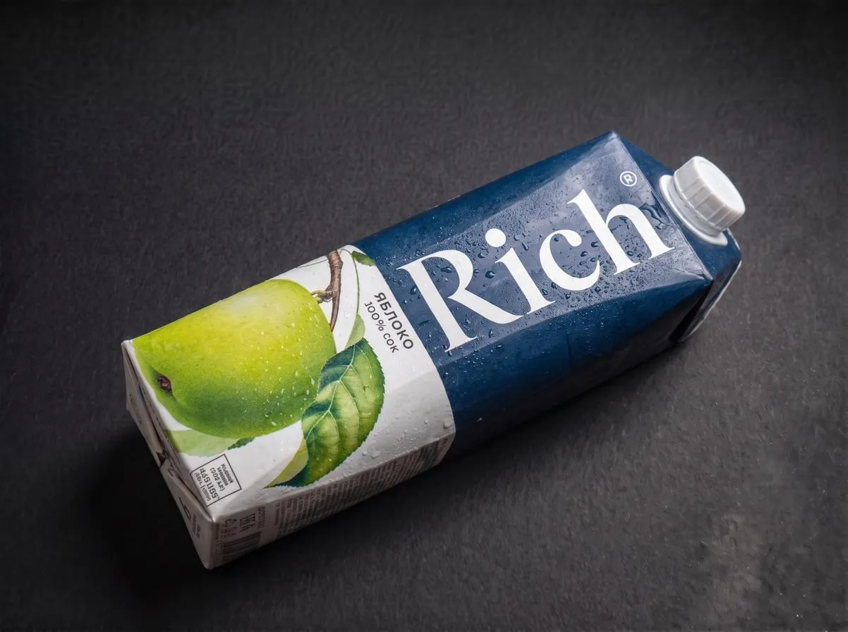 Сок Rich яблочный