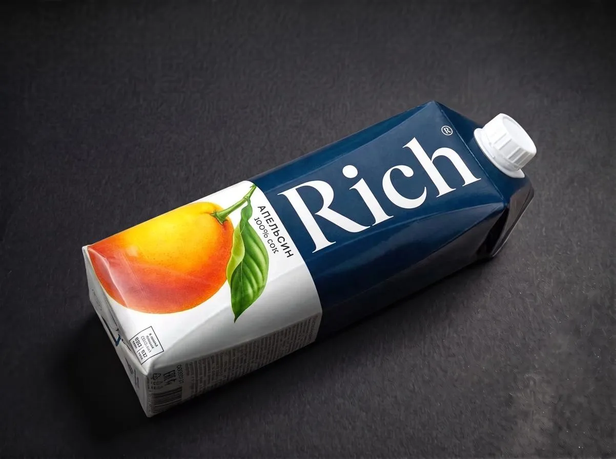 Сок Rich апельсиновый